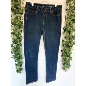 New York & Company Low Rise Curvy Skinny Denim Jeans Women's 6 Petite